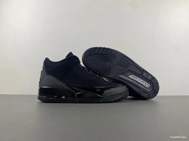 Air Black 3 Cat Jordan CT8532-001 0729